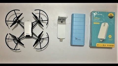 Tello with TP Link WIFI extender and Tello Alt Limit Setter