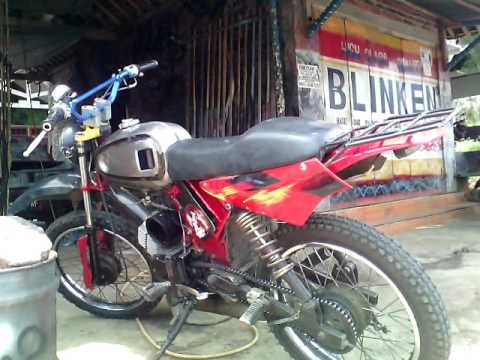  Modifikasi Suzuki a100 Trail Mirip Modif Rx King Gl 