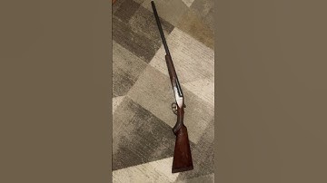 12 gauge double barrel shotgun #guns #oldguns #12gauge #doublebarrel #shorts #deerhunting #shotguns