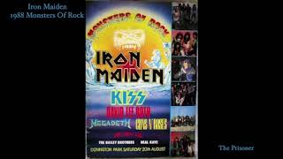 Iron Maiden - 1988 Monsters Of Rock - Donnington Park