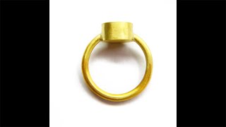 How to Solder a Bezel Setting into an Open Ring Band or Shank (WITHOUT Making a Mess!)