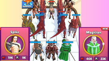 Maxx Level Merge Master T-Rex Magician Spike and Unlimited Coins Dinosaurs Fusion