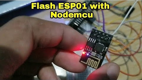 Cara upload program / flash ESP-01 pakai nodemcu Cukup SIMPLE DAN MUDAH