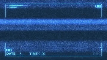 Distorted Camera Screen Stock Motion Graphics