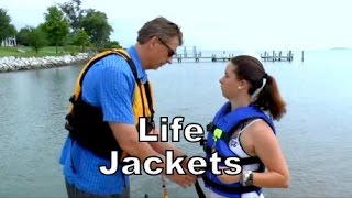 The new "life jackets" video shows how to choose most appropriate life
jacket for your boat and activity, ensure that it's serviceable fits
pr...