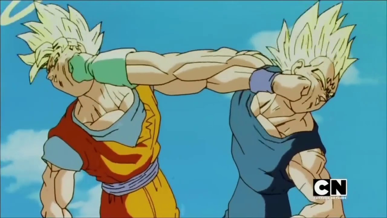 Dragon Ball Z kai The Final Chapters Goku vs Majin Vegeta ...