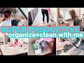 SUPER PRODUCTIVE ORGANIZE + CLEAN WITH ME | BIG TIME CLEAN OUT!