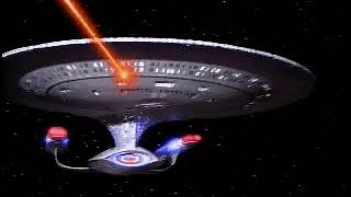 Enterprise firing phasers