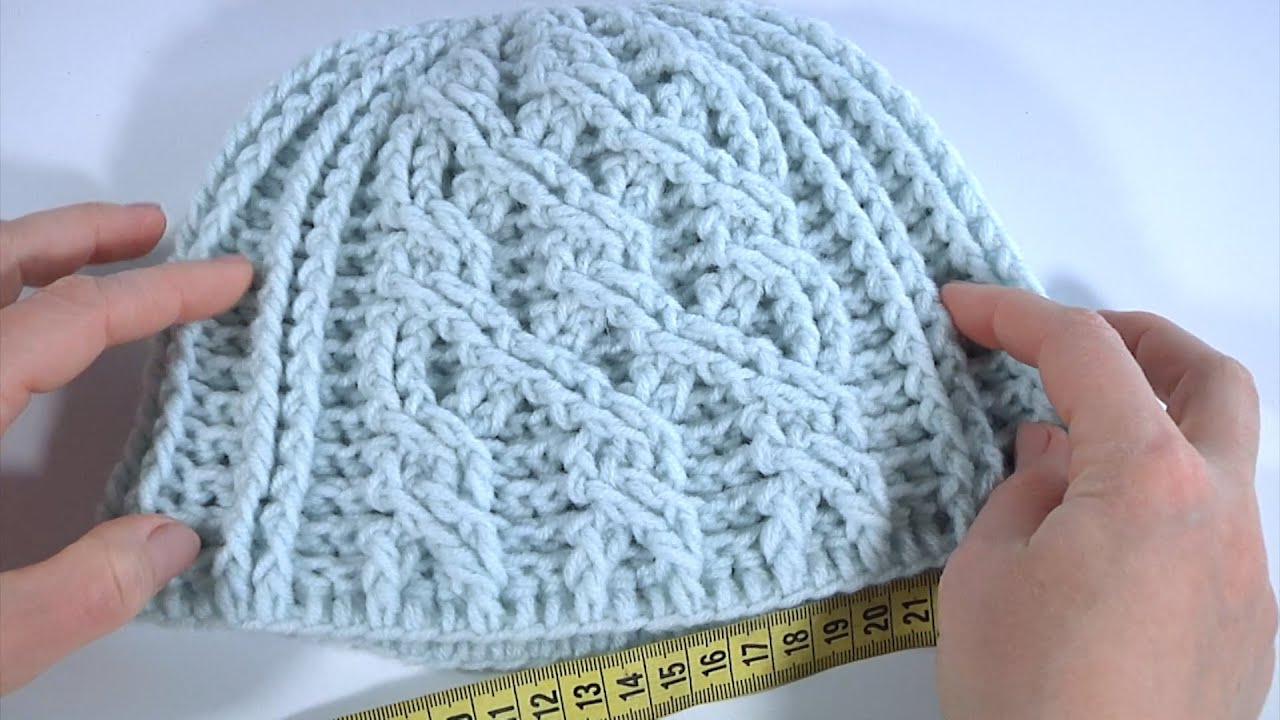 Узор КОСЫ или ПЛЕТЕНИЯ/АРАНЫ/КРАСИВО для любого изделия/Шапочка КРЮЧКОМ