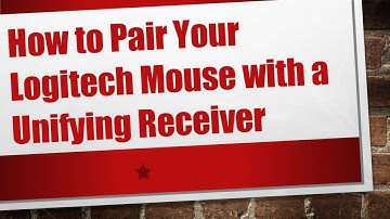 How to Pair Your Logitech Mouse with a Unifying Receiver