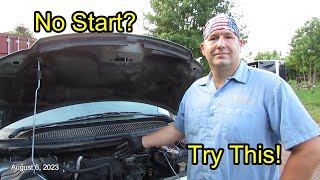 No Start Troubleshooting 5 Volt Reference Dodge Grand Caravan (EGR Shorted Replaced) by Nature's Cadence Farm 571 views 9 months ago 13 minutes, 25 seconds