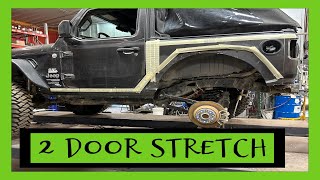 What is a Jeep Stretch?  JL 2 Door Stretch ~ TNT Customs