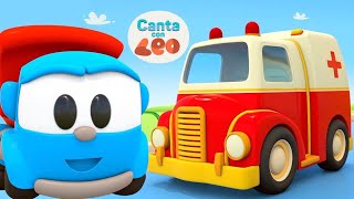 Leo el Camión Canciones Infantiles - La Ambulancia - Canta con Leo