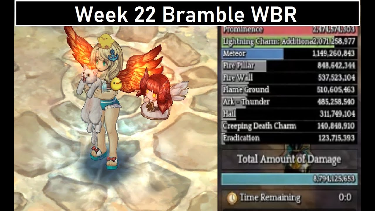 Itos Weekly Boss Raid Bramble Caster Wizard Fan Vid Tree Of Savior Forum