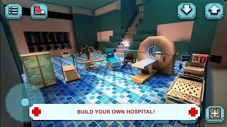 Hospital Craft - Hospital Building & Doctor gameplay Android/iOS screenshot 2
