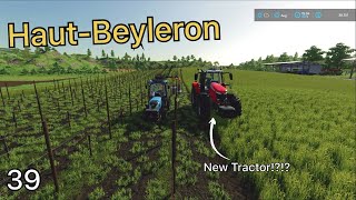 BUYING A NEW TRACTOR AND PRUNING THE GRAPES--FS 22 Haut-Beyleron Ep 39