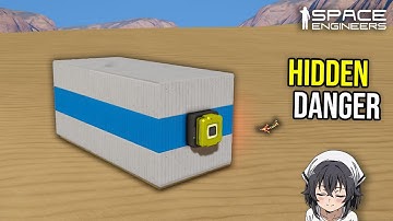 This Shipping Container is A Hidden Weapon, Space Engineers