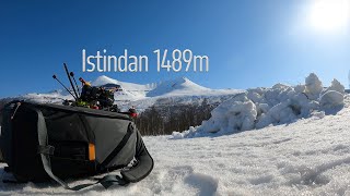 Summiting Istindan 1489m  FPV Long range with commentary  Chimera 7 1300kv