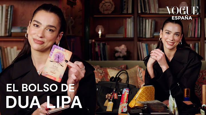 ¿Qué hay en el bolso de Dua Lipa? | VOGUE España