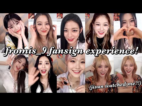 fromis_9 サイン入りポラロイド fromis_9 サイン入りポラロイド