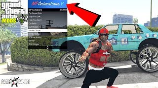 How to Install MP Animations Menu!!! GTA 5 MODS 