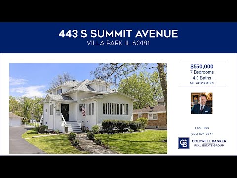 443 S Summit Avenue, Villa Park, IL home video tour