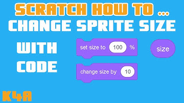 Scratch How To - change Sprite Size with code