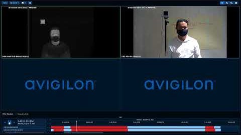 Motorola Solutions Avigilon H4 Thermal Elevated Temperature Detection(ETD) Live test