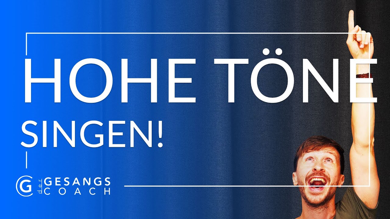 Hohe Töne singen - 5 einfache Tipps, die WIRKLICH funktionieren!