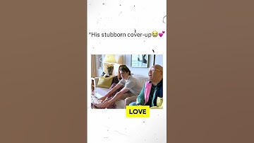 His stubborn cover-up 😅❤️ #Tomdaya #TomHolland #Zendaya