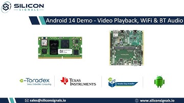 Android 14 on Toradex-TI-AM62 Verdin SOM + Dahlia carrier board - Part-3 - Video Playback & BT Audio