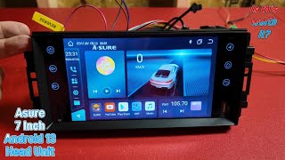 Cheap Android Auto & Carplay Head Unit. ASURE 7 inch Android 13 Car Stereo Radio.