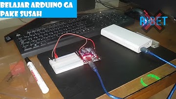 Rangkaian Sederhana LED Dengan Arduino Uno | Teknik Mesin Universitas Pancasila