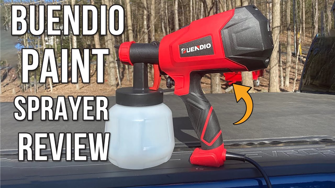 BUENDIO Paint Sprayer Review 2024 Unleash Your DIY Potential! YouTube