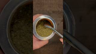 How to drink yerba mate (traditional)🧉 #yerbamate