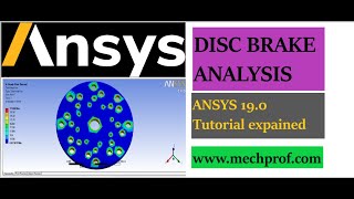 Disc brake analysis Ansys
