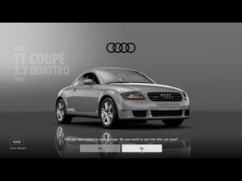 1533] Gran Turismo 4 - Audi TT Coupe 3.2 quattro '03 (HYBRiD) PS2 Gameplay  HD 