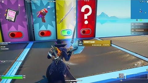 How To Get The infinity Blade In 1v1 With Every Gun