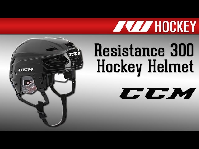 CCM Resistance 300 Hockey Helmet Review - YouTube