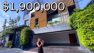 63,900,000 THB ($1,900,000) Futuristic Mansion for Sale in Bangkok, Thailand (2024)