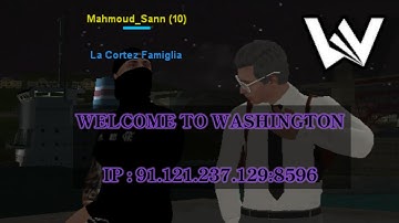 WASHINGTON ROLEPLAY IS OPEN!! , JOIN NOW 91.121.237.129:8596 