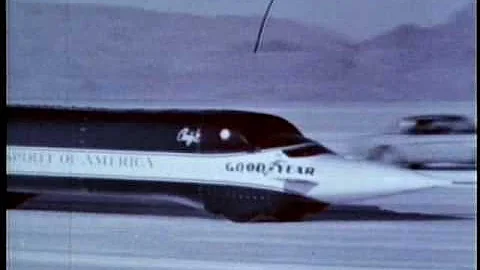 Craig Breedlove and Goodyear break the land speed ...