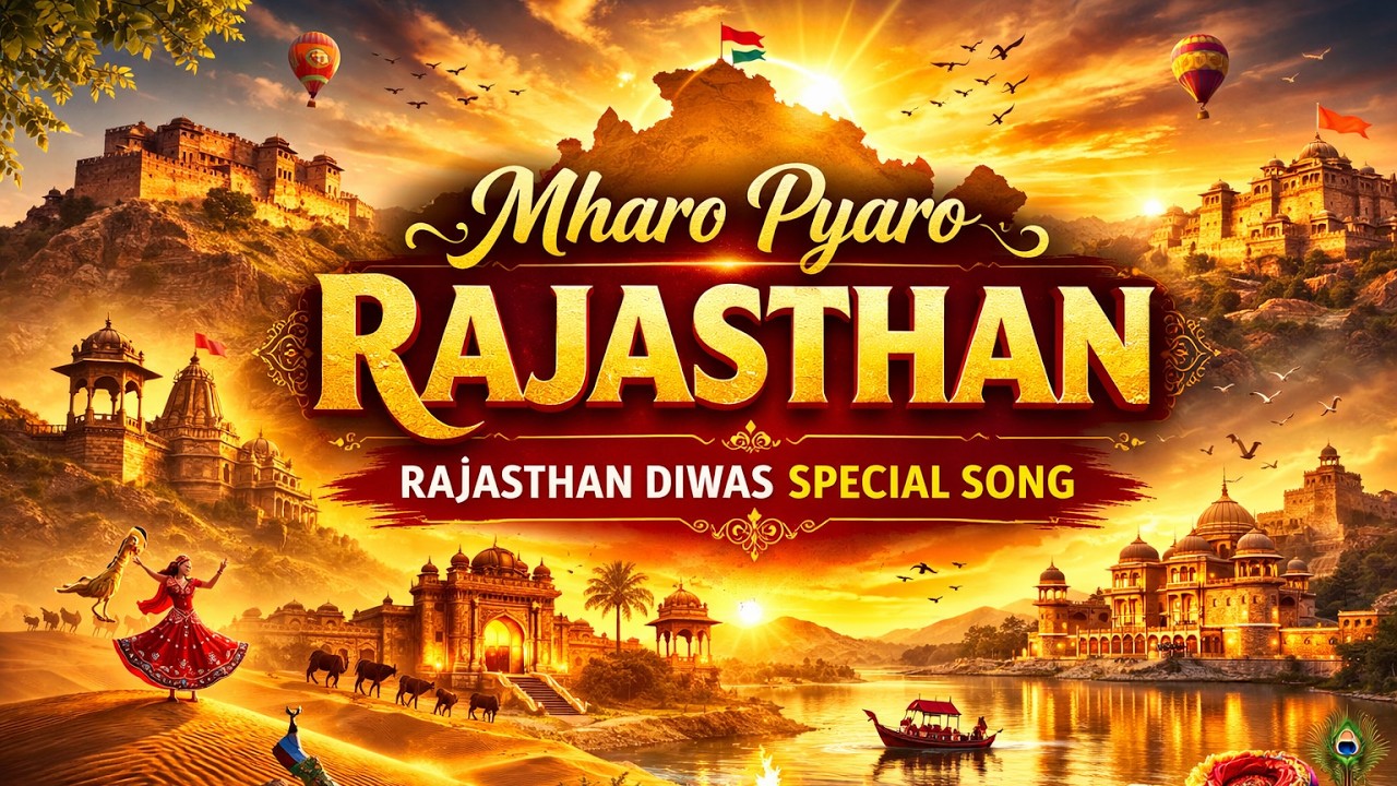 Rajasthan Diwas Special - 19 March | Mharo Pyaro Rajasthan | New Song ...