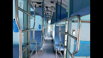 Inside 2018 Made Brand New ICF (SL) Sleeper Coach : Indian Railways