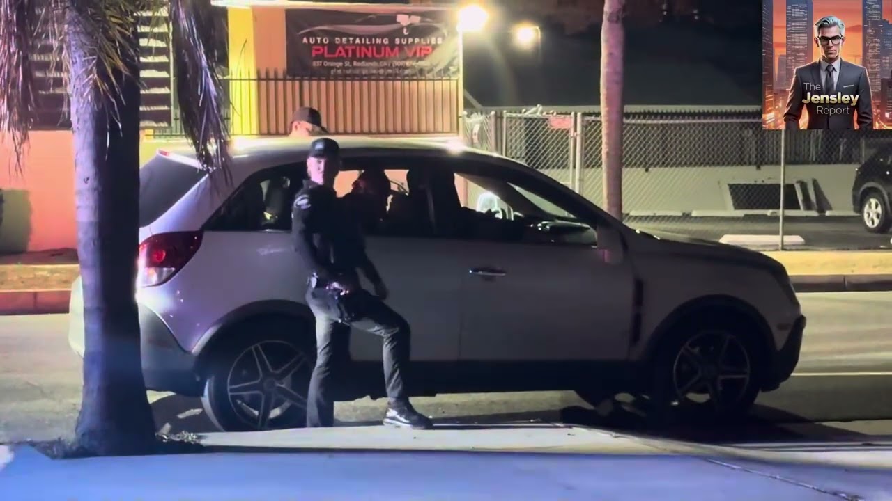 Redlands Cop says, that’s a strange question after driver got upset