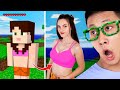 My Crush Is a Minecraft Fan! Weird Things Girls Do When They Have a Crush!