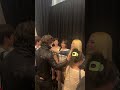 LE SSERAFIM and Benson Boone meeting backstage in Vegas made my night