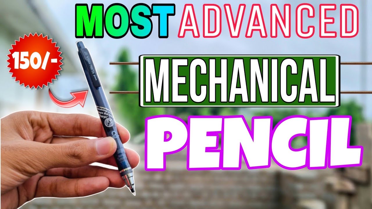 Most Advanced Mechanical Pencil - Uni Kuru Toga 0.7 (150/-) - YouTube