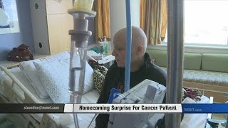 Nurses, Classmates Surprise Cancer Patient Who Can't Attend Homecoming