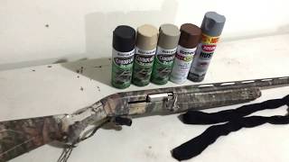 How To DIY Optifade Timber Camo a Shotgun For 30 Bucks